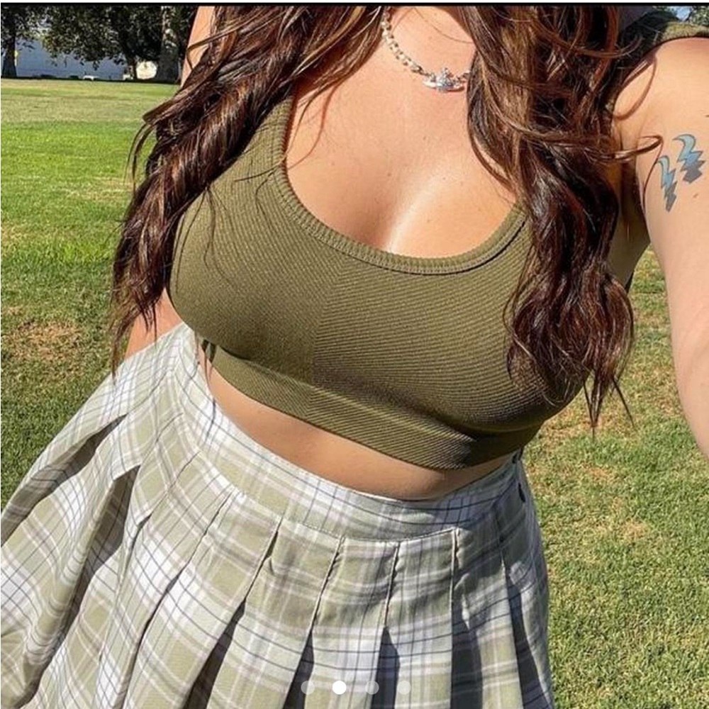 forever 21 plaid skirt